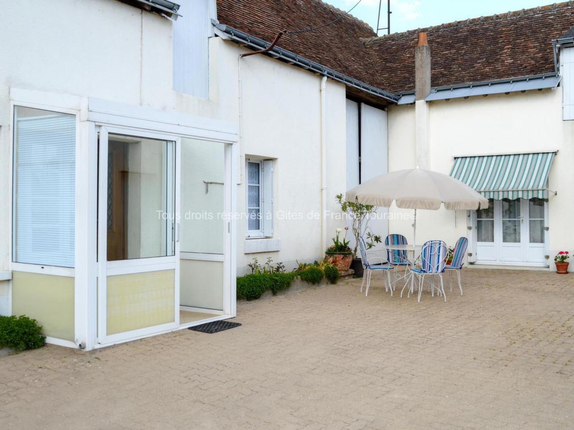Gite Charmant Pres De Tours Et Amboise Avec Wi-Fi, Cour Privative, Garage A Velos, Accepte Animaux - Fr-1-381-503 Vernou-sur-Brenne Luaran gambar