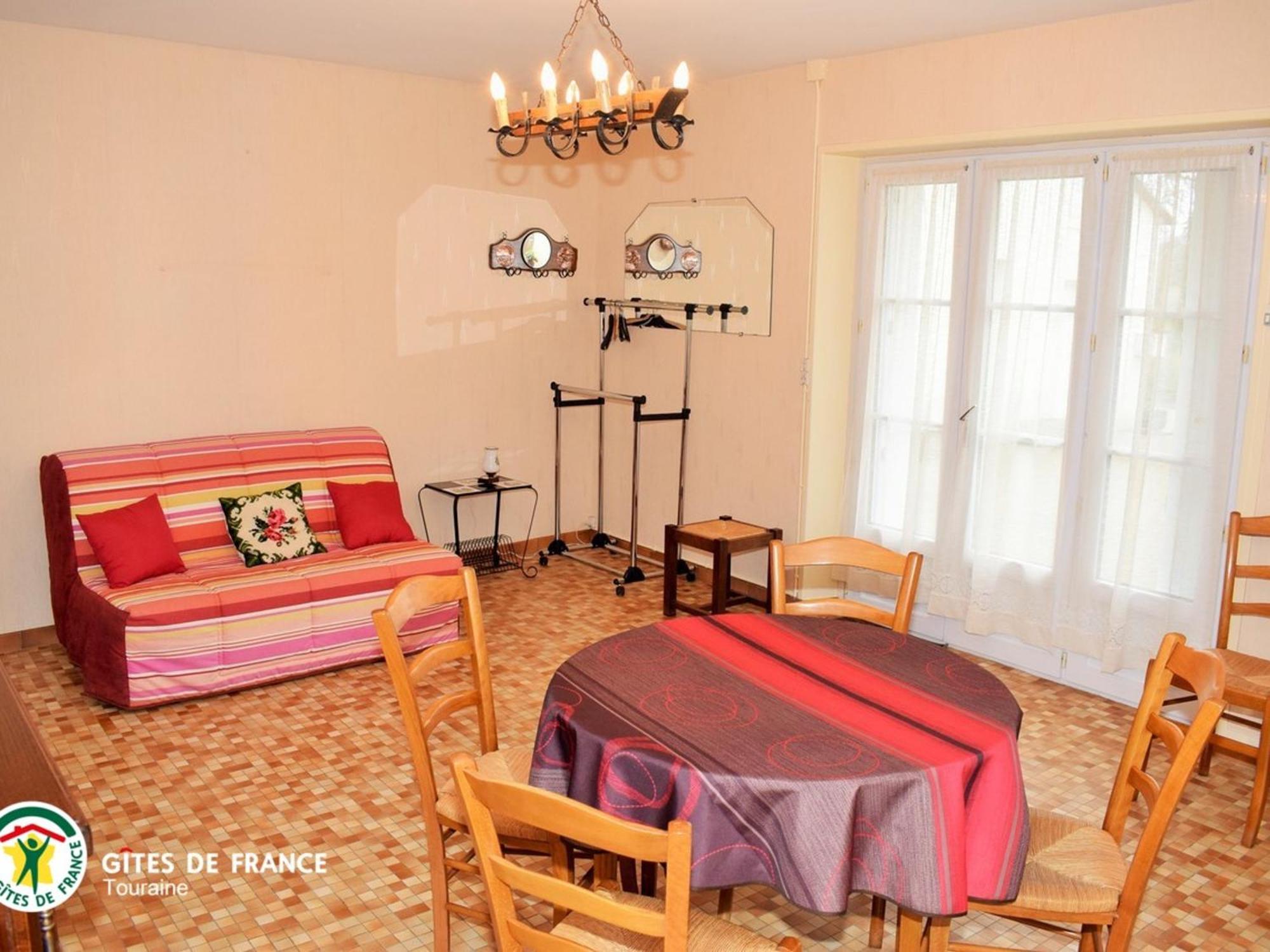 Gite Charmant Pres De Tours Et Amboise Avec Wi-Fi, Cour Privative, Garage A Velos, Accepte Animaux - Fr-1-381-503 Vernou-sur-Brenne Luaran gambar